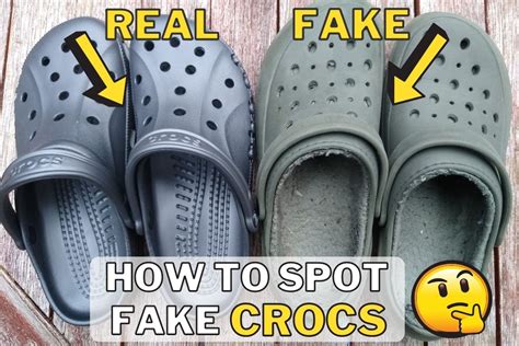 how to tell if crocs are real.